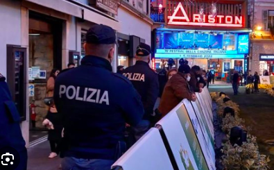 ZONA ROSSA E NO FLY ZONE ANCHE PER IL FESTIVAL DI SANREMO 2026