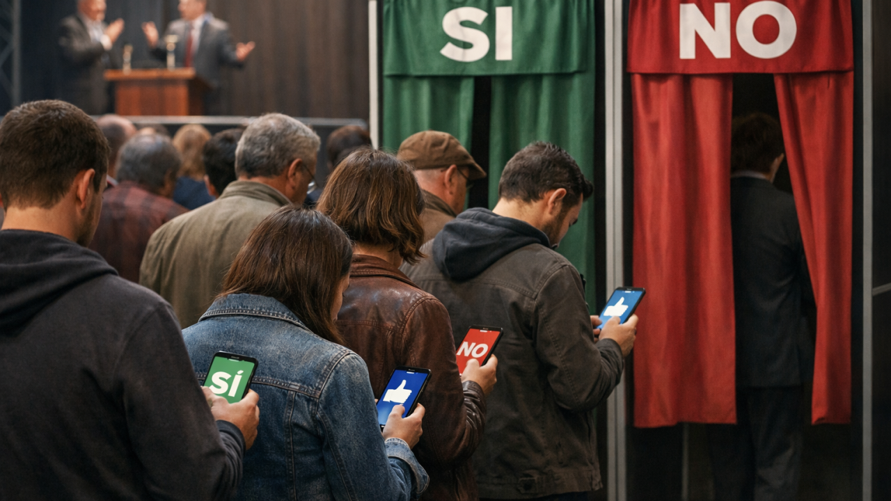 IL VOTO PRIMA DEL VOTO…CHI DECIDE DAVVERO COSA VEDIAMO