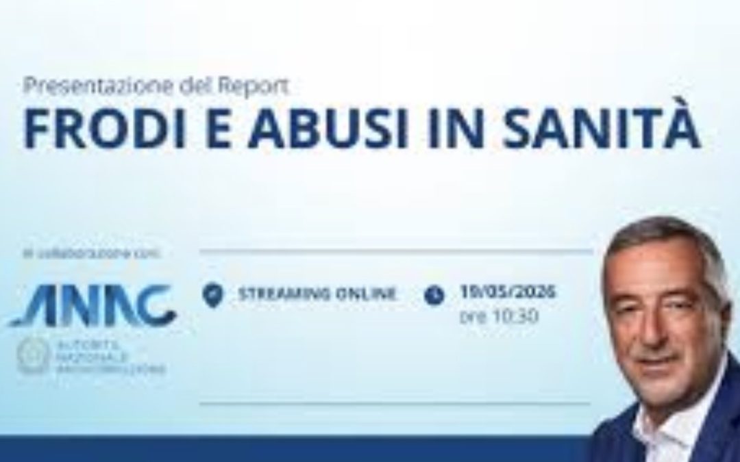 SANITÀ: RAPPORTO GIMBE SU 65 TIPOLOGIE DI FRODI E ABUSI  