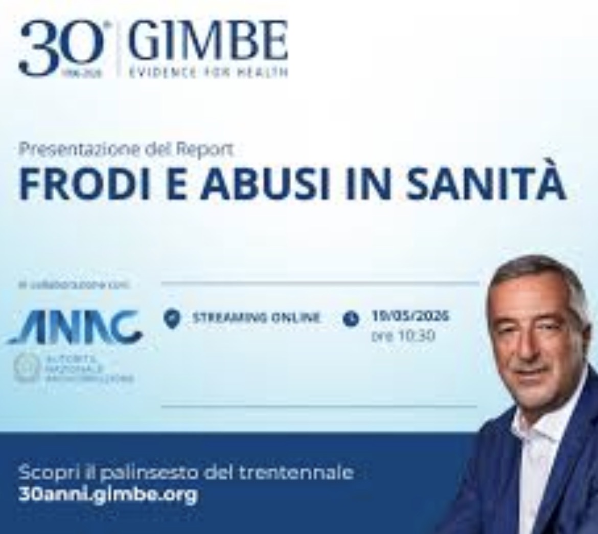 SANITÀ: RAPPORTO GIMBE SU 65 TIPOLOGIE DI FRODI E ABUSI