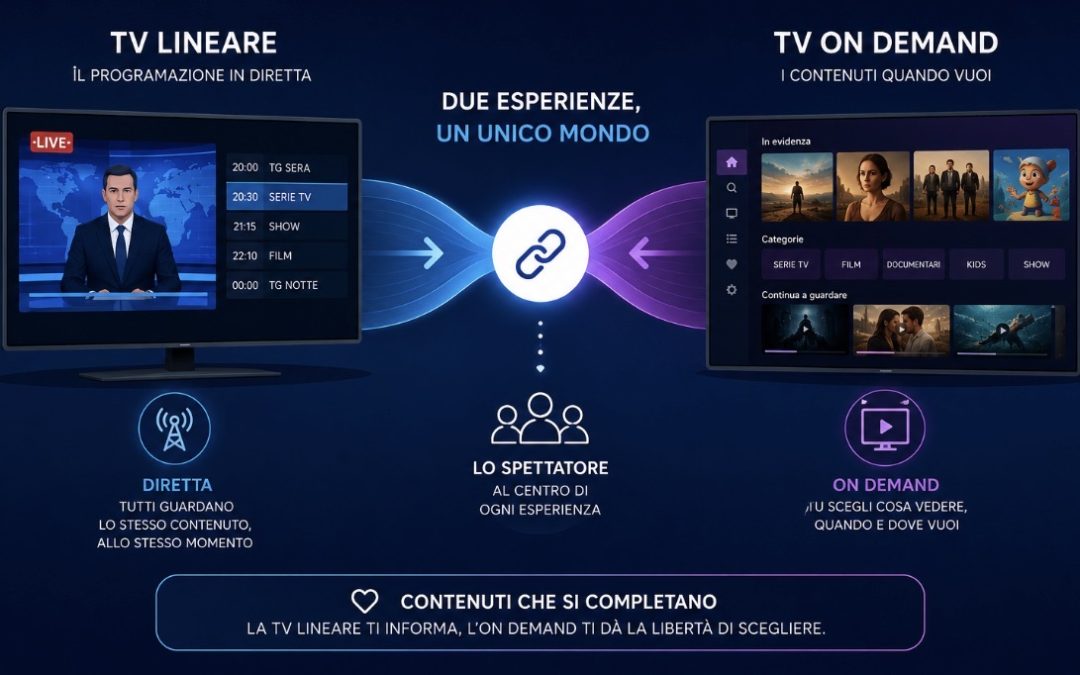 TELEVISIONE LINEARE E TV ON DEMAND: CONTRAPPOSIZIONE O COMPLEMENTARIETÀ 