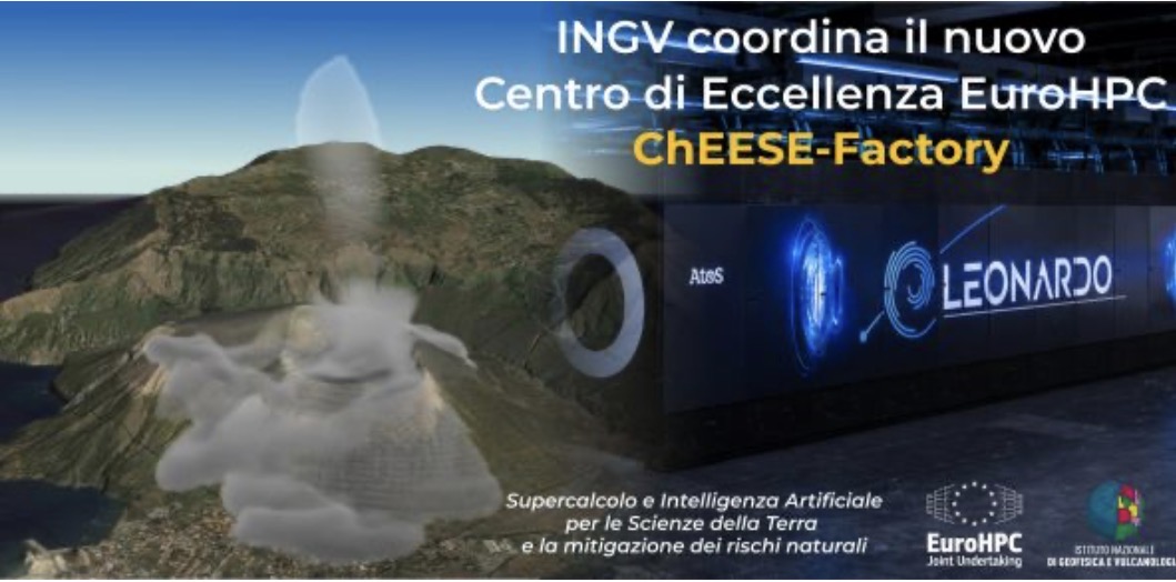 ChEESE-FACTORY, IL PROGETTO UE CHE INGV COORDINERÀ PER LE SCIENZE DELLA TERRA SOLIDA