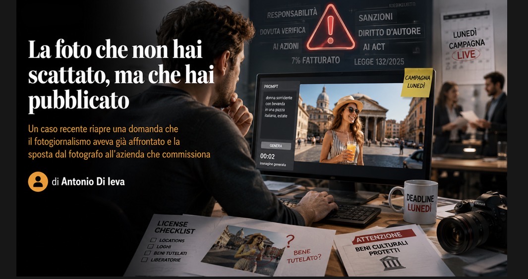 LA FOTO CHE NON HAI SCATTATO, MA HAI PUBBLICATO