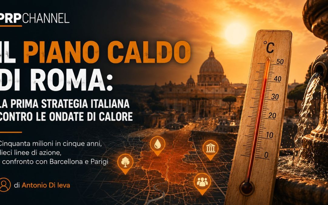 UN PIANO NATO DENTRO L’EMERGENZA, NON PRIMA