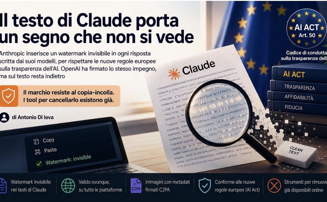IL TESTO DI CLAUDE   PORTA UN SEGNO CHE NON SI VEDE