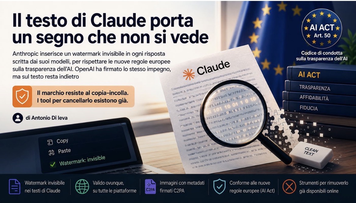 IL TESTO DI CLAUDE   PORTA UN SEGNO CHE NON SI VEDE