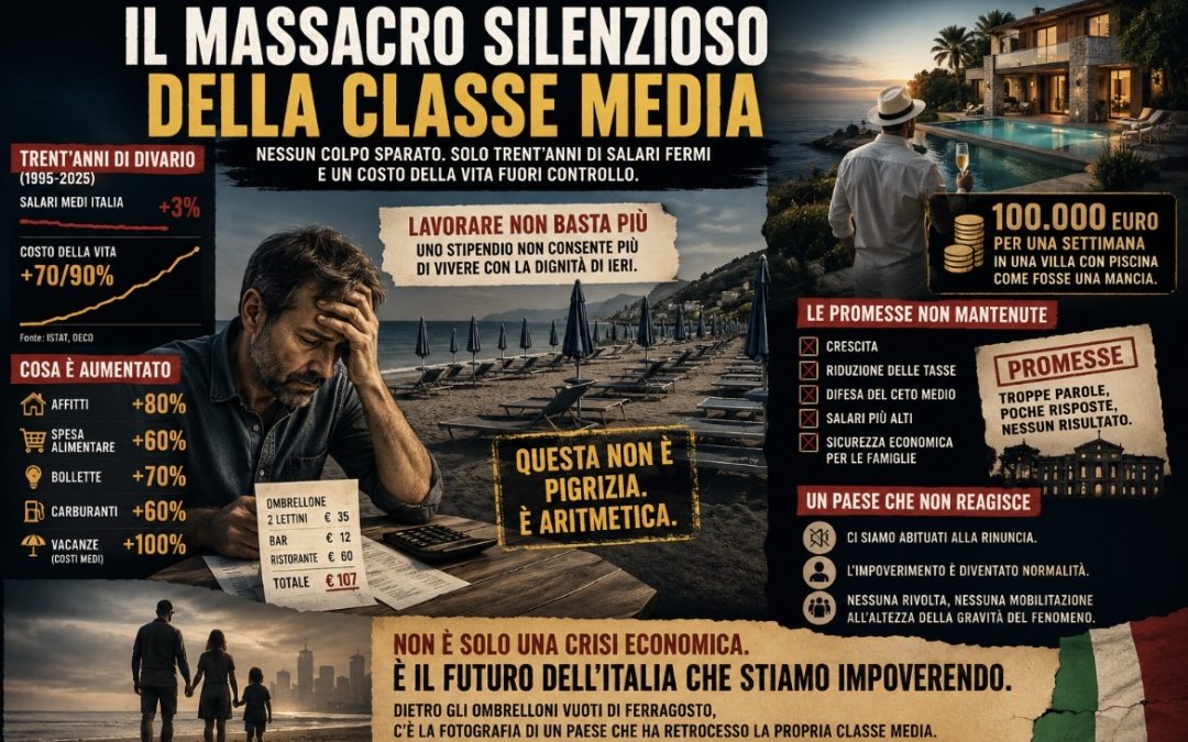 IMPOVERIRE LA CLASSE MEDIA IMPOVERISCE IL PAESE 