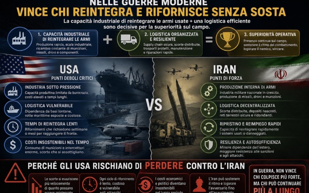 PERCHÉ GLI USA RISCHIANO DI PERDERE LA GUERRA CONTRO L’IRAN