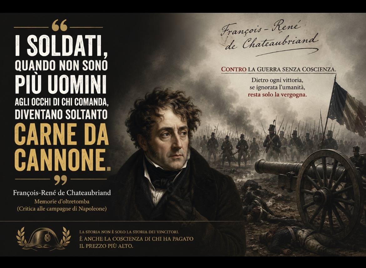 “ALL’EUROPA MANCA LA CARNE DA CANNONE”