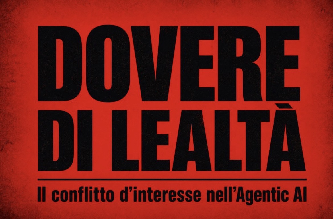 IL CONFLITTO DI INTERESSE DELL’AGENTE AI