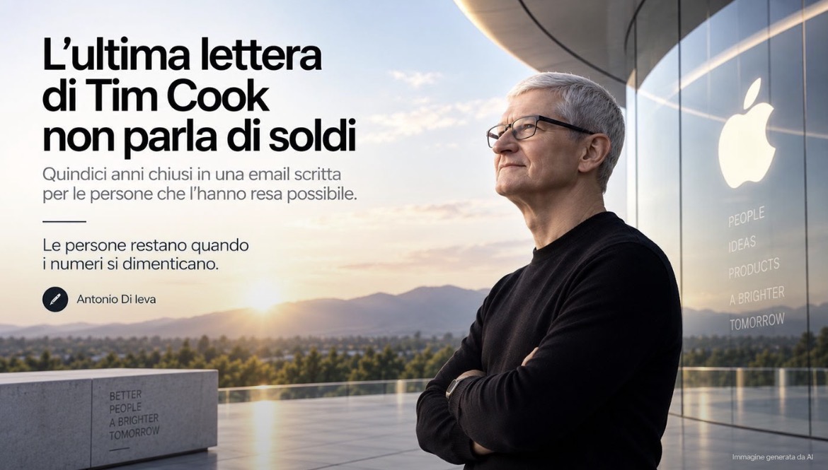 15 ANNI CHIUSI IN UNA EMAIL SCRITTA PER LE PERSONE CHE L’HANNO RESA POSSIBILE